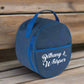 Personalised Equestrian Hat Bag - Script Design