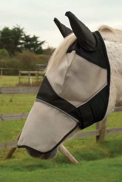 Funny Equestrian Fly Mask - Sick Of My Owner's Crap