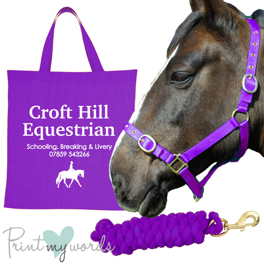'Alexa' Personalised Matching Equestrian Set - Business design