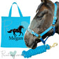 'Alexa' Personalised Matching Equestrian Set - Cantering Design