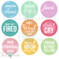 Adult Reward Stickers Novelty Gift - Pack of 18