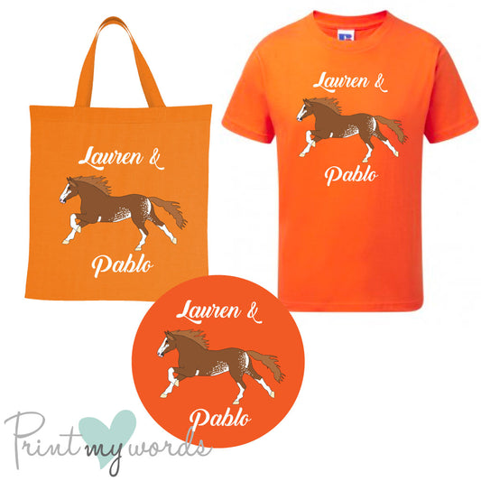 'Bexley' Children's Personalised Matching Equestrian Set - Elegant Design