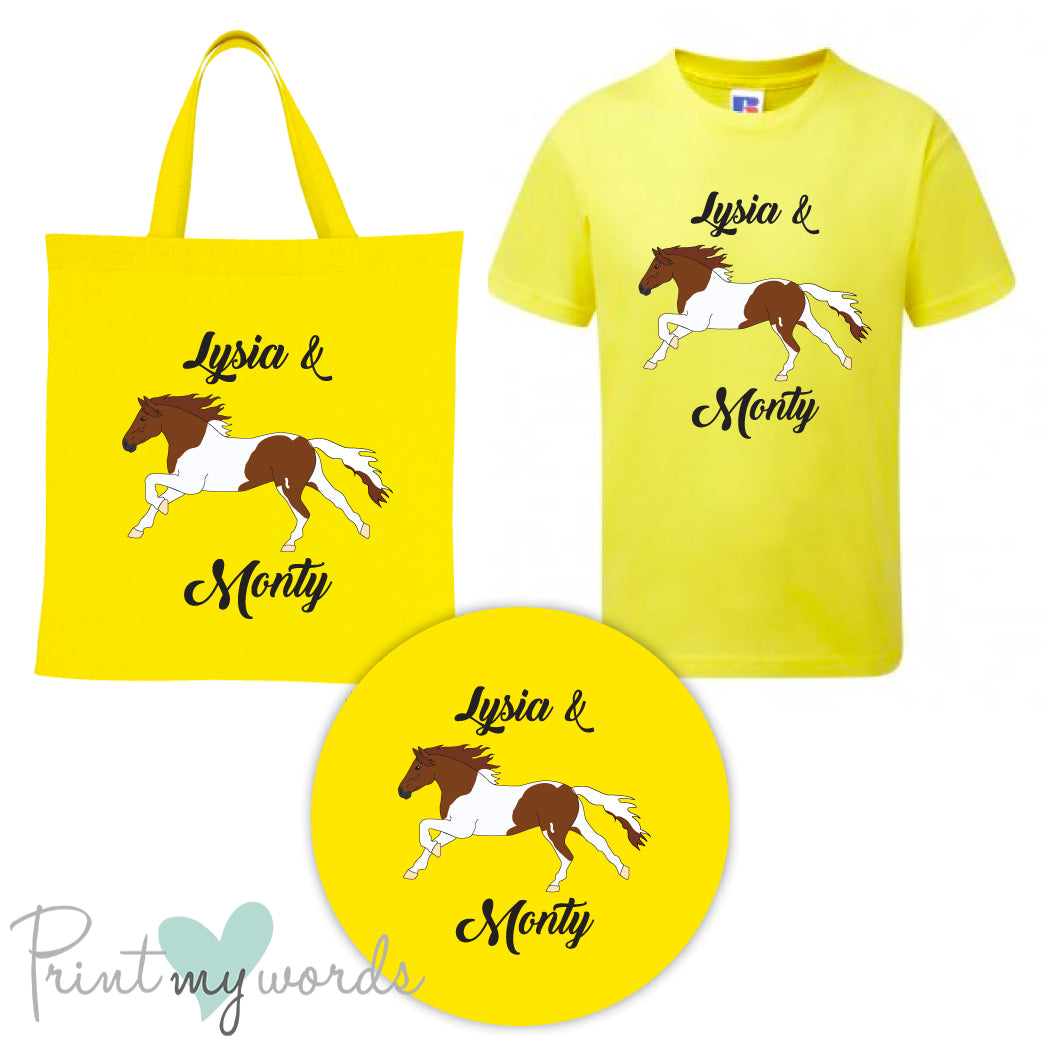 'Bexley' Children's Personalised Matching Equestrian Set - Elegant Design