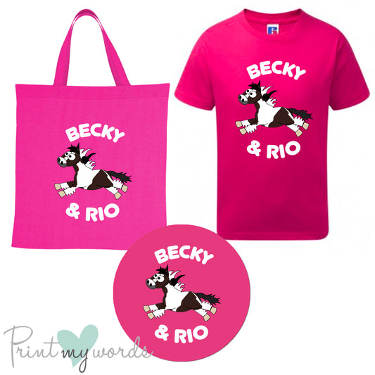 'Bexley' Children's Personalised Matching Equestrian Set - Plodders Design