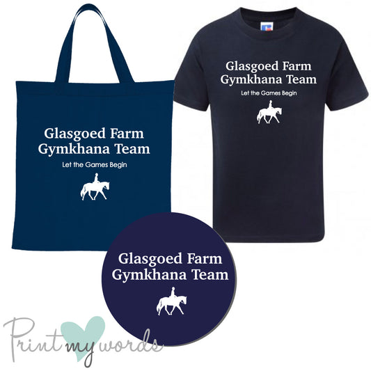 'Bexley' Children's Personalised Matching Equestrian Set - Team Design