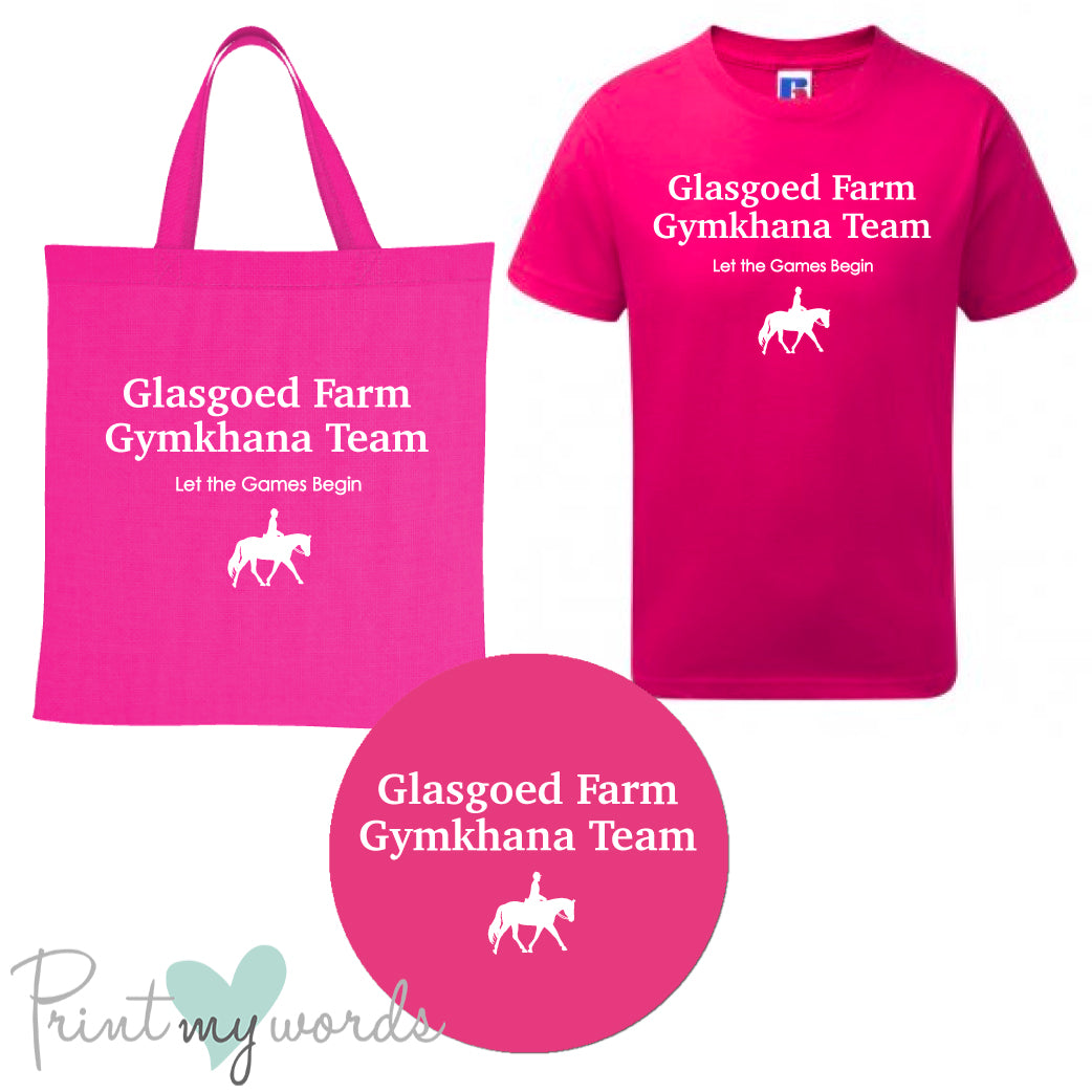 'Bexley' Children's Personalised Matching Equestrian Set - Team Design