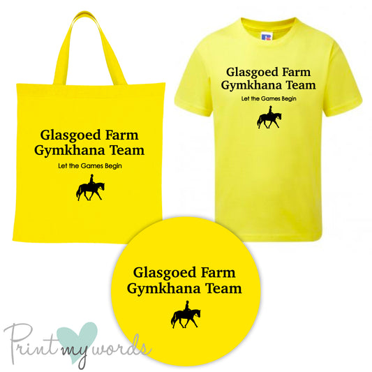 'Bexley' Children's Personalised Matching Equestrian Set - Team Design