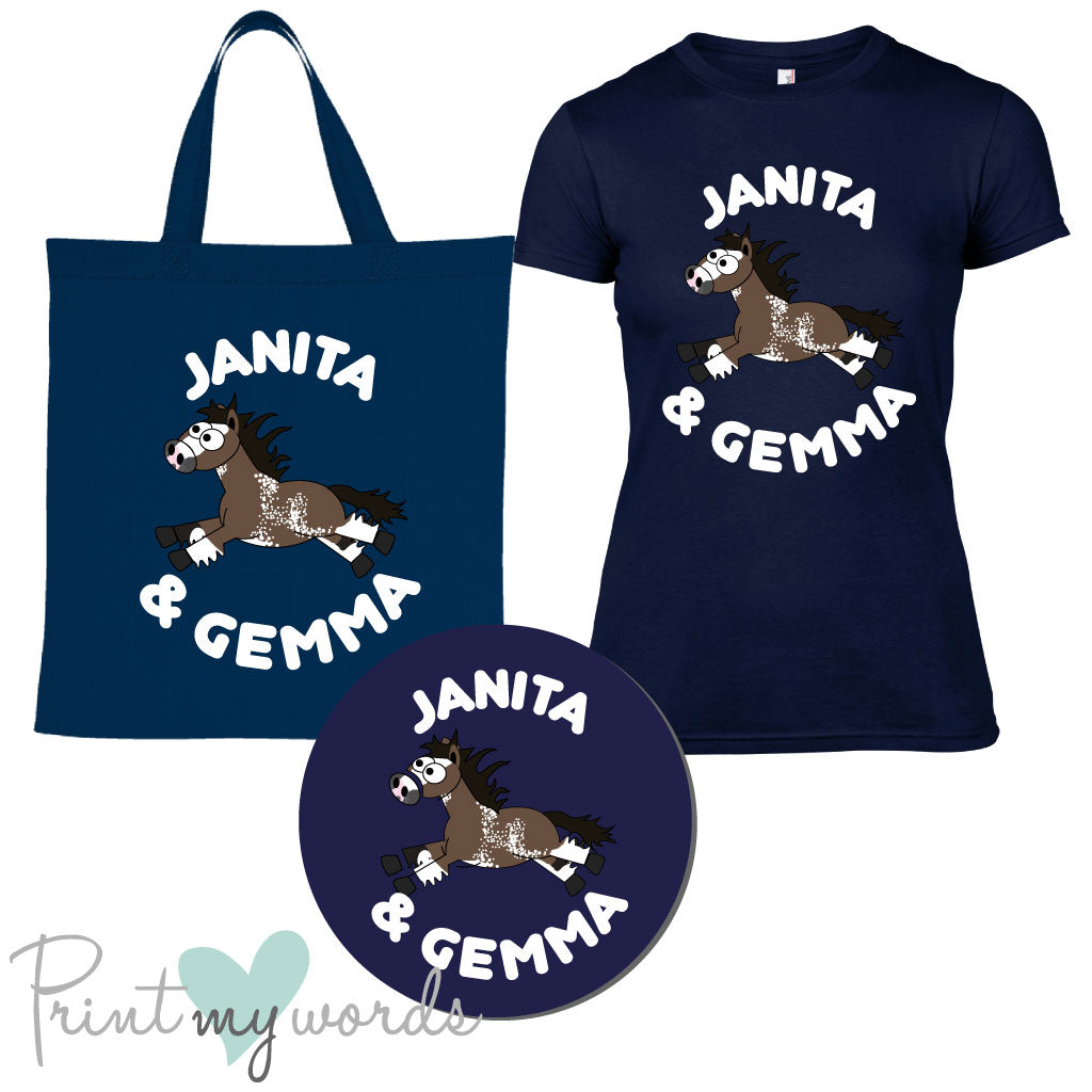 'Bexley' Ladies Personalised Matching Equestrian Set - Plodders Design
