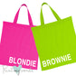BLONDIE & BROWNIE Tote Bags