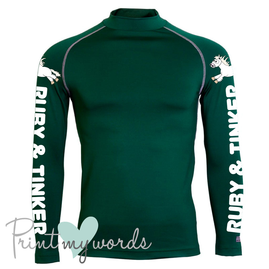 Plodders Children's Personalised XC Long Sleeve Baselayer