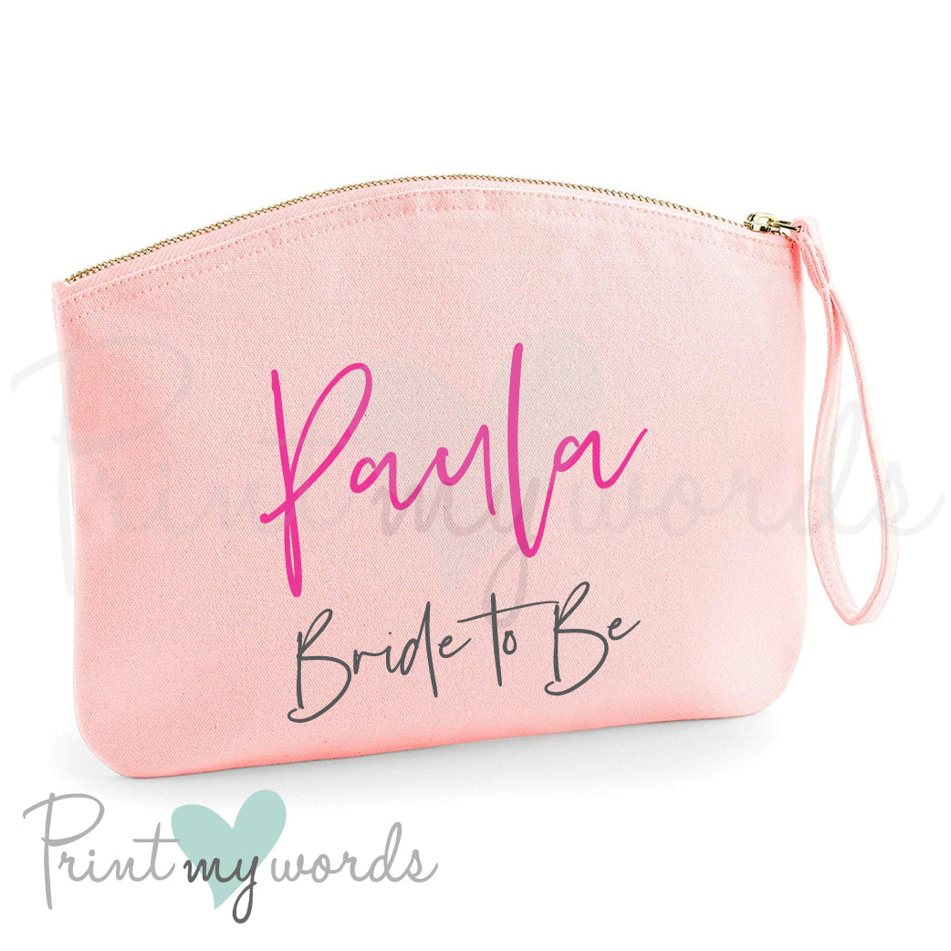 Personalised Hen Party Make Up Bag