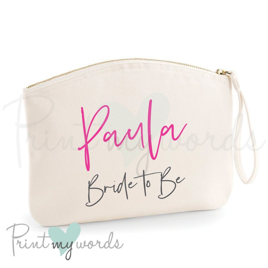 Personalised Hen Party Make Up Bag