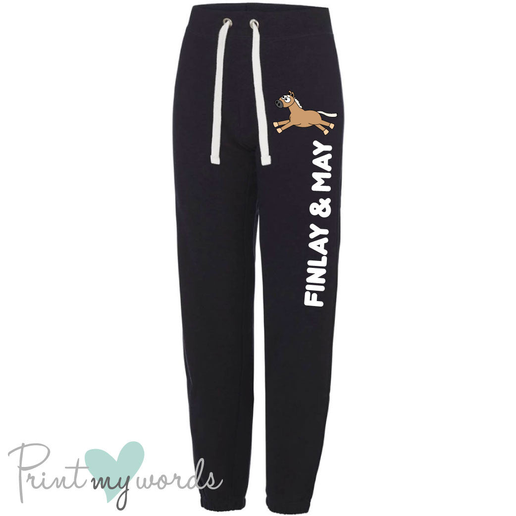 Plodders Ladies Personalised Jogging Bottoms