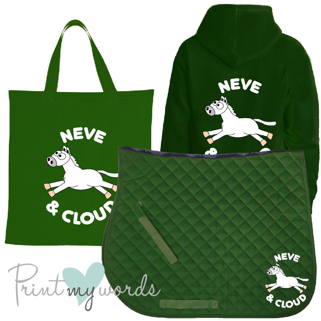 'Dolly' Children's Personalised Matching Equestrian Set - Plodders Design