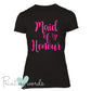 Calligraphy Style Hen Party T-Shirt - Maid Of Honour