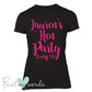 Calligraphy Style Hen Party T-Shirt - Personalised