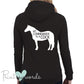 My Connemara Is A Cock Funny Equestrian Hoodie