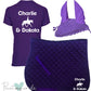 'Cora' Ladies Personalised Matching Equestrian Set - Dressage Design