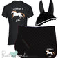 'Cora' Ladies Personalised Matching Equestrian Set - Elegant Design