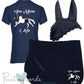 'Cora' Ladies Personalised Matching Equestrian Set - Elegant Design