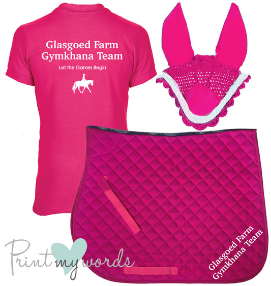 'Cora' Children's Personalised Matching Equestrian Set - Team Design