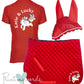 'Cora' Ladies Personalised Matching Equestrian Set - Unicorn Design