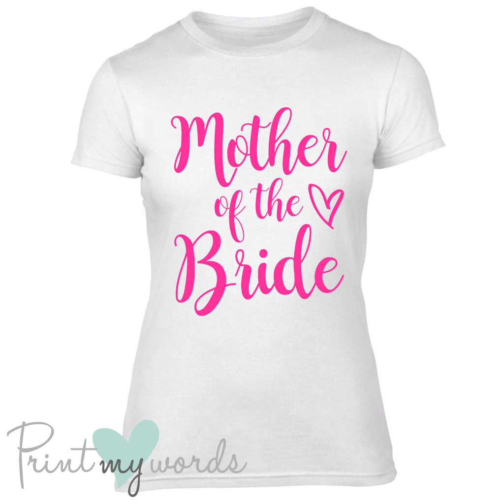 Calligraphy Style Hen Party T-Shirt - Mother Of The Bride