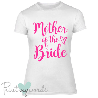 Calligraphy Style Hen Party T-Shirt - Mother Of The Bride