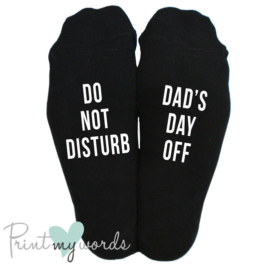 Men's Funny Socks - Dad's Day Off