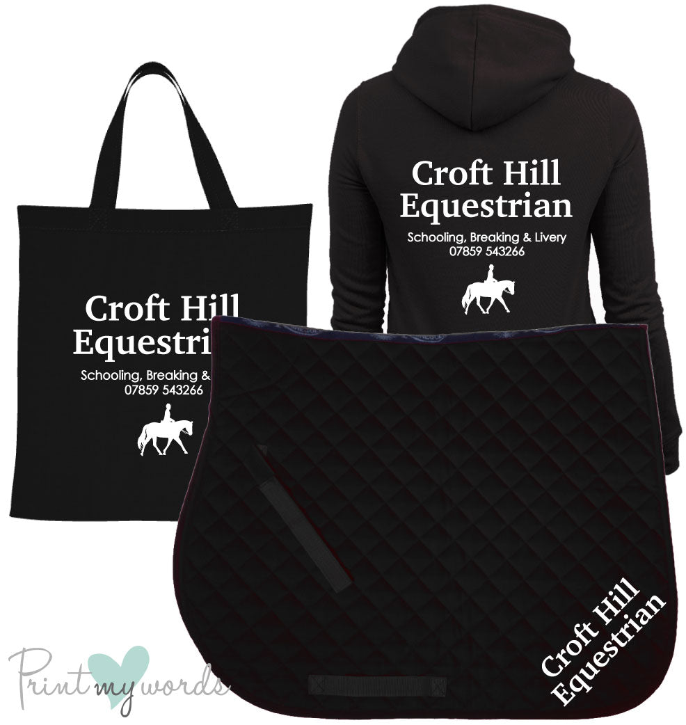 'Dolly' Ladies Personalised Matching Equestrian Set - Business Design