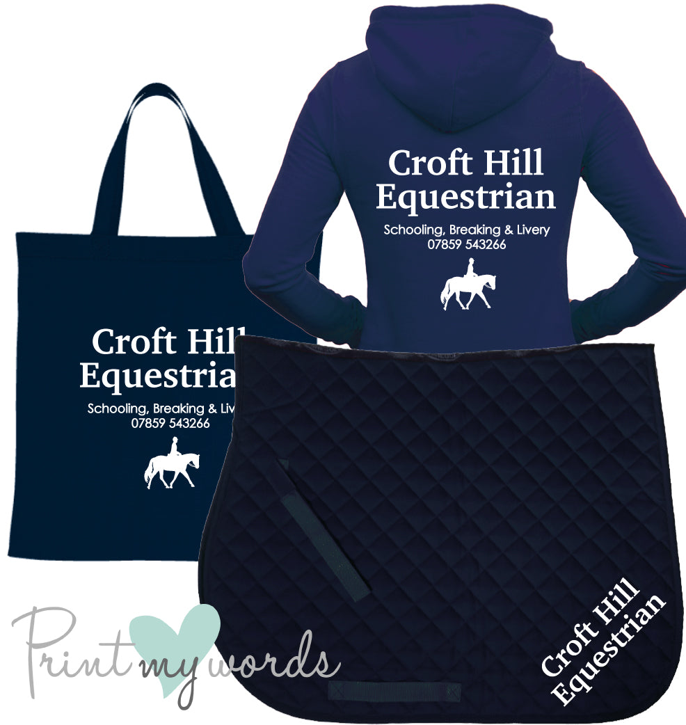 'Dolly' Ladies Personalised Matching Equestrian Set - Business Design