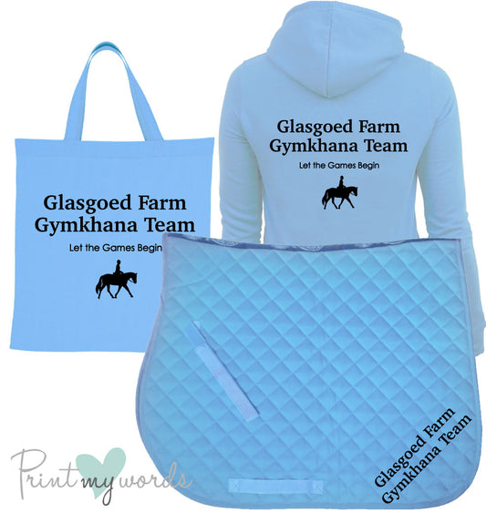 'Dolly' Children's Personalised Matching Equestrian Set - Team Design