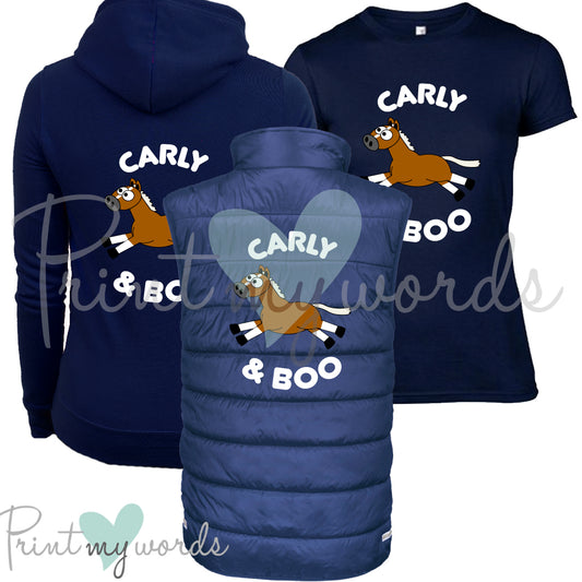 'Erin' Children's Personalised Matching Equestrian Set - Plodders Design