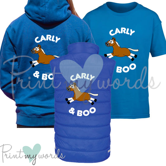 'Erin' Children's Personalised Matching Equestrian Set - Plodders Design