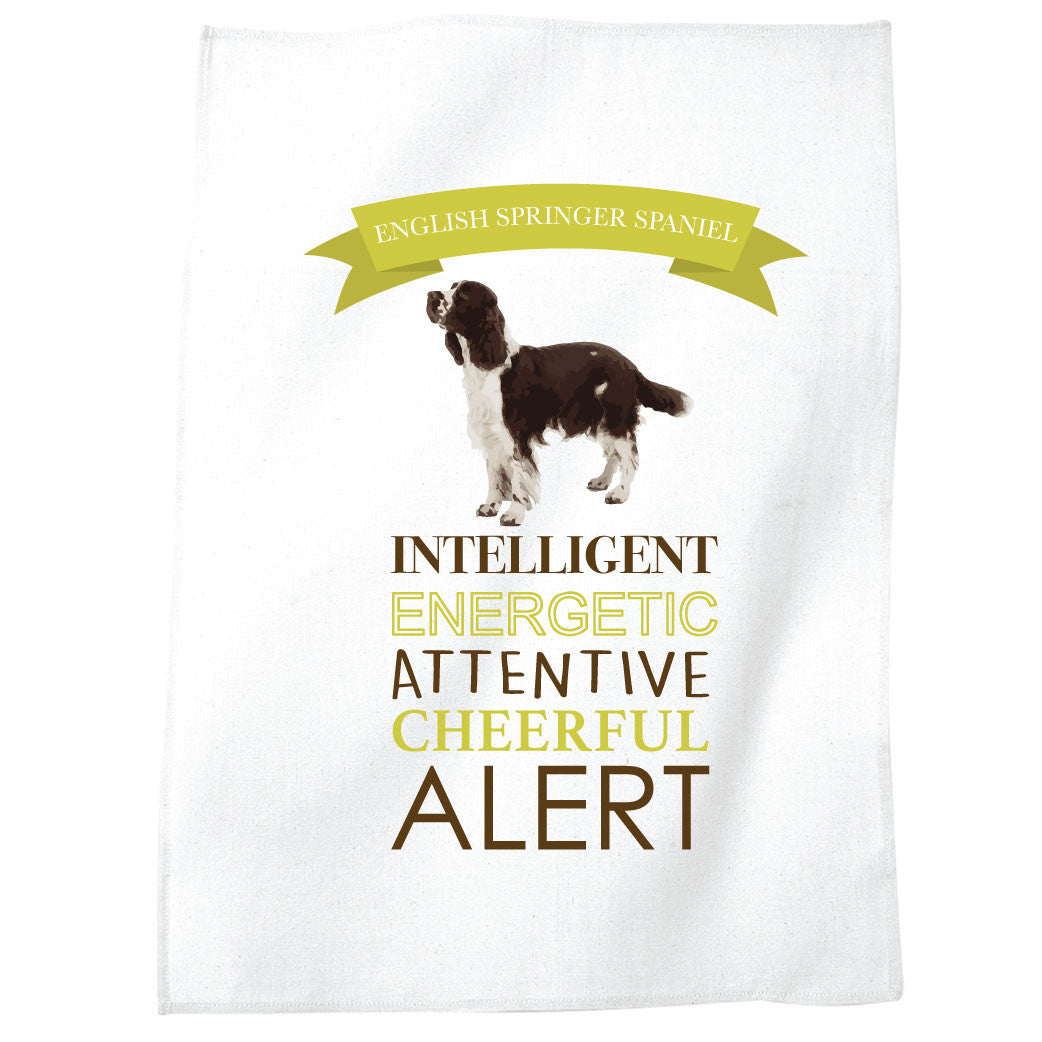 English Springer Spaniel Dog Tea Towel