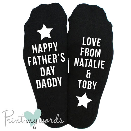 Personalised Men's Socks - Father's Day