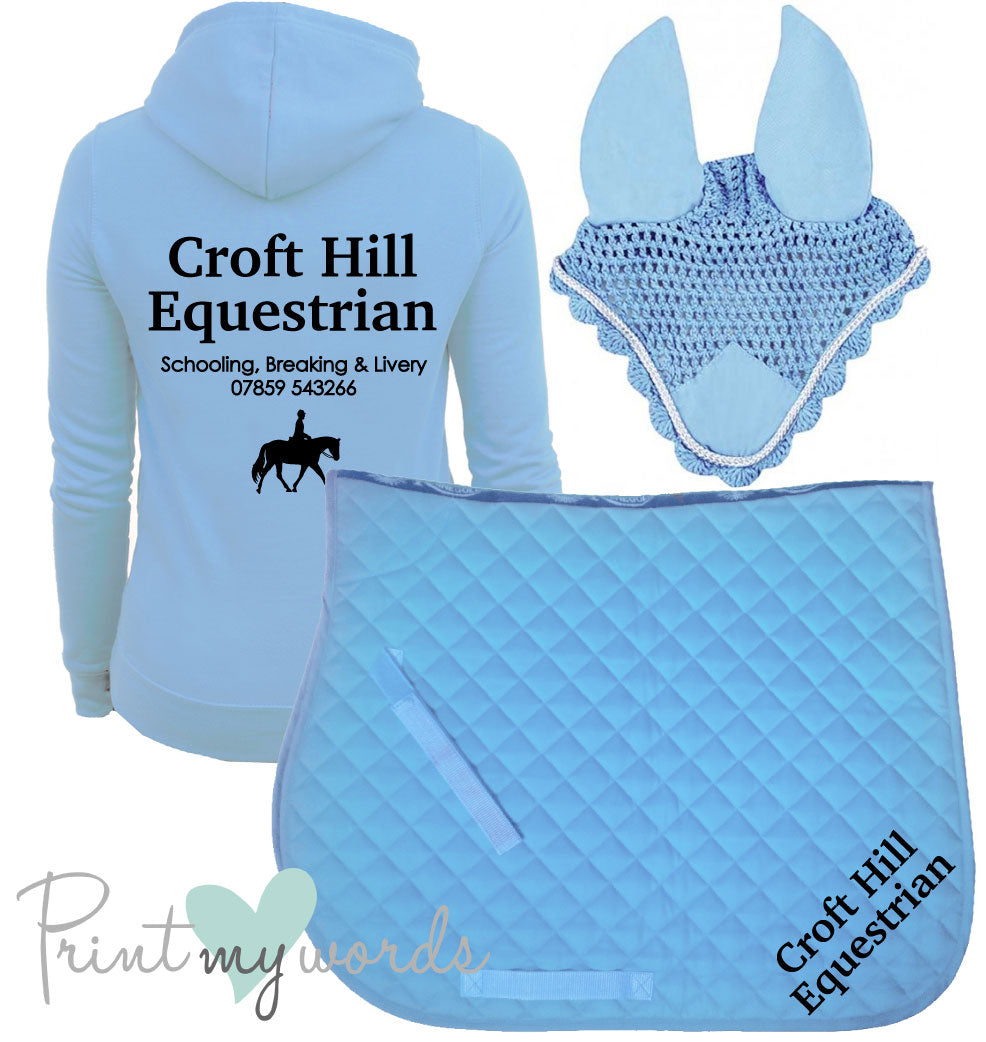'Freya' Ladies Personalised Matching Equestrian Set - Business Design