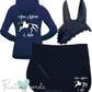 'Freya' Ladies Personalised Matching Equestrian Set - Elegant Design