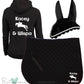 'Freya' Ladies Personalised Matching Equestrian Set - Jumping Design