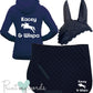 'Freya' Ladies Personalised Matching Equestrian Set - Jumping Design