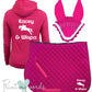 'Freya' Ladies Personalised Matching Equestrian Set - Jumping Design