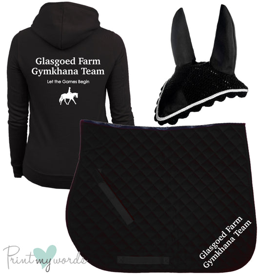 'Freya' Children's Personalised Matching Equestrian Set - Team Design