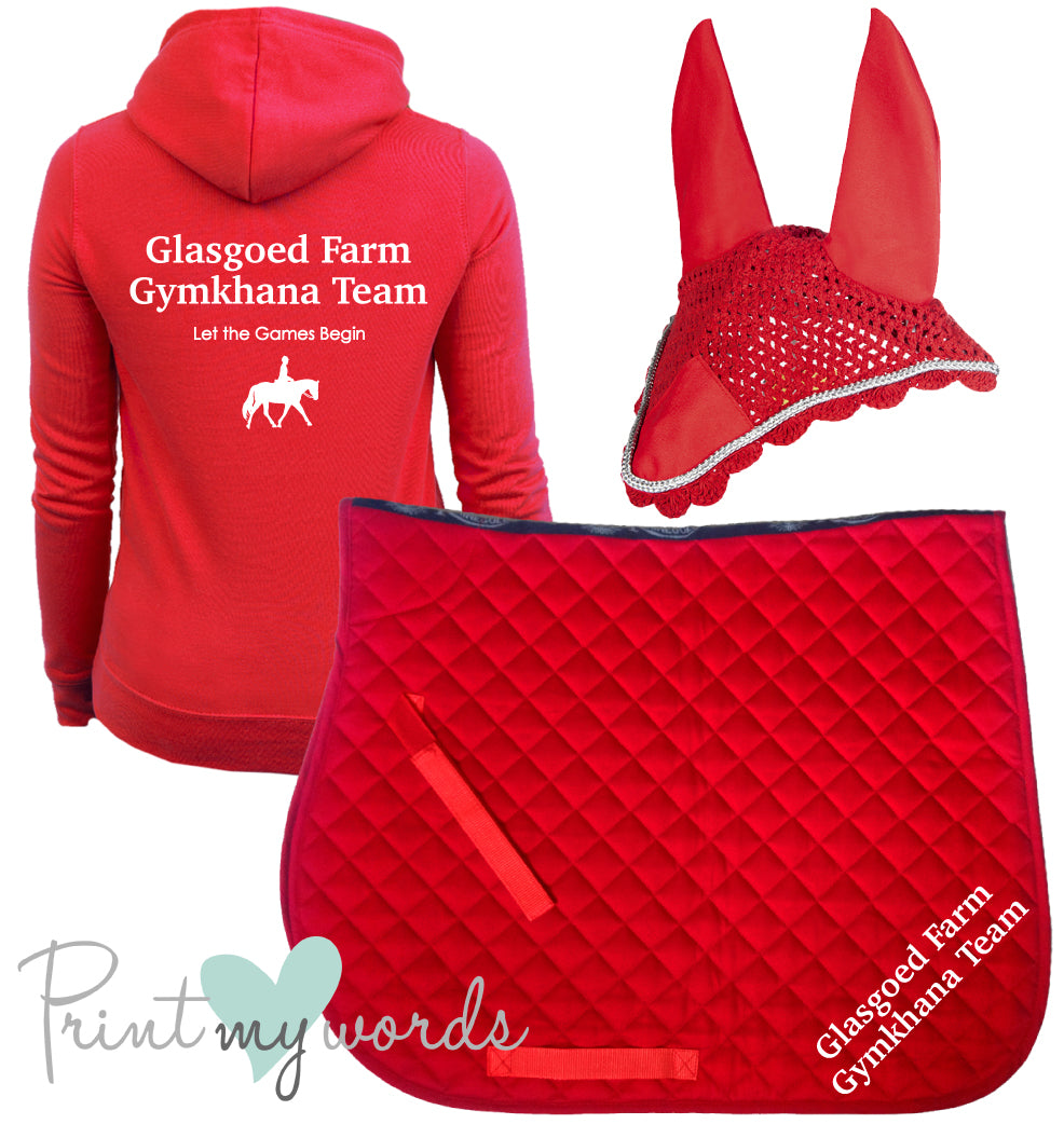 'Freya' Children's Personalised Matching Equestrian Set - Team Design