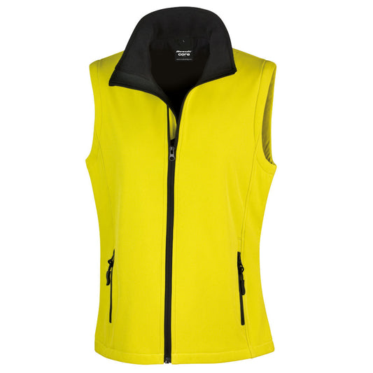Soft Shell Body Warmer Gilet Jacket - PLEASE SLOW DOWN, 10mph, 2m