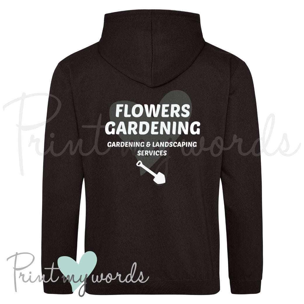 Personalised Workwear Hoodie - Gardener Template 1