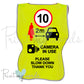 High Visibility Hi Vis Equestrian Reflective Vest Tabard Waistcoat 10MPH, CAMERA IN USE PLEASE SLOW DOWN hi-viz