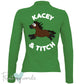 Plodders Personalised XC Style Long Sleeve Polo