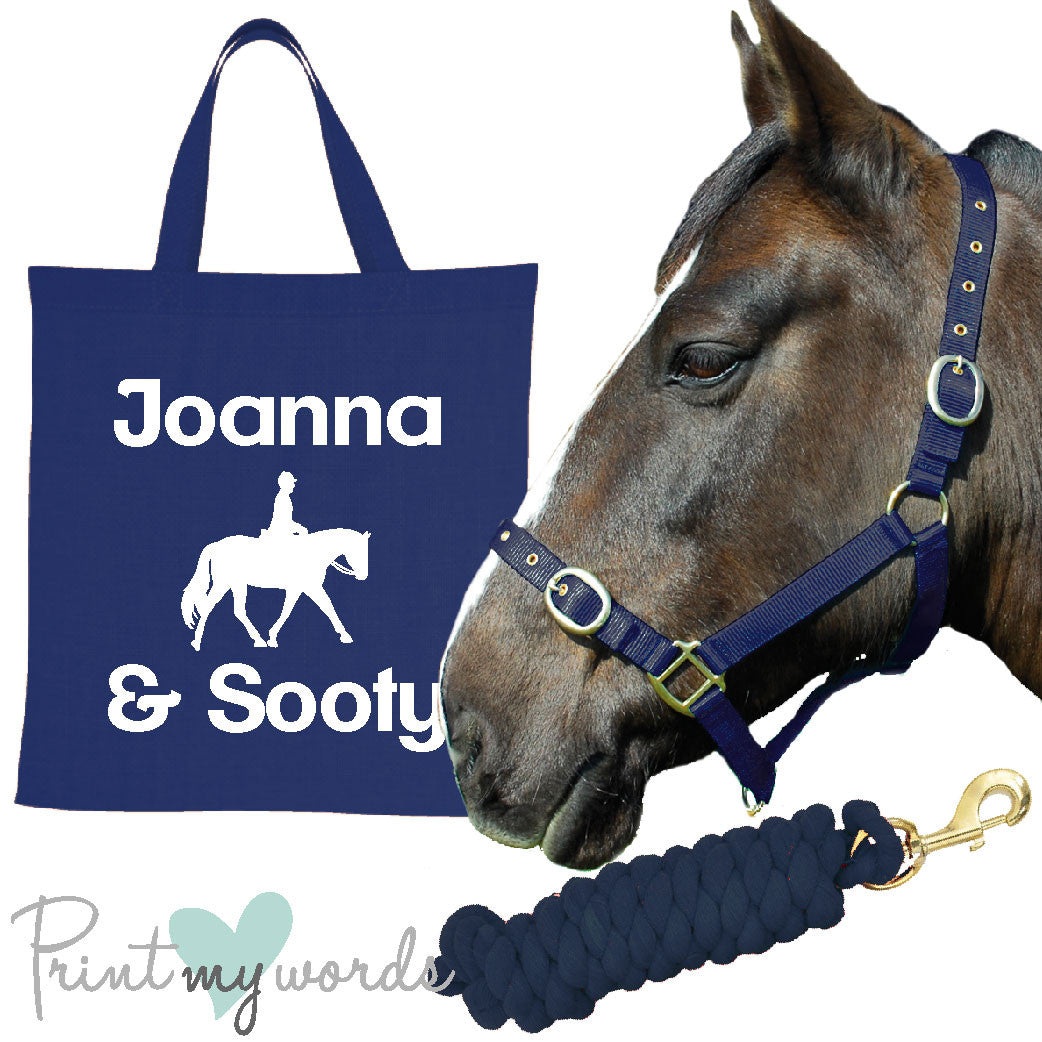 'Alexa' Personalised Matching Equestrian Set - Dressage design