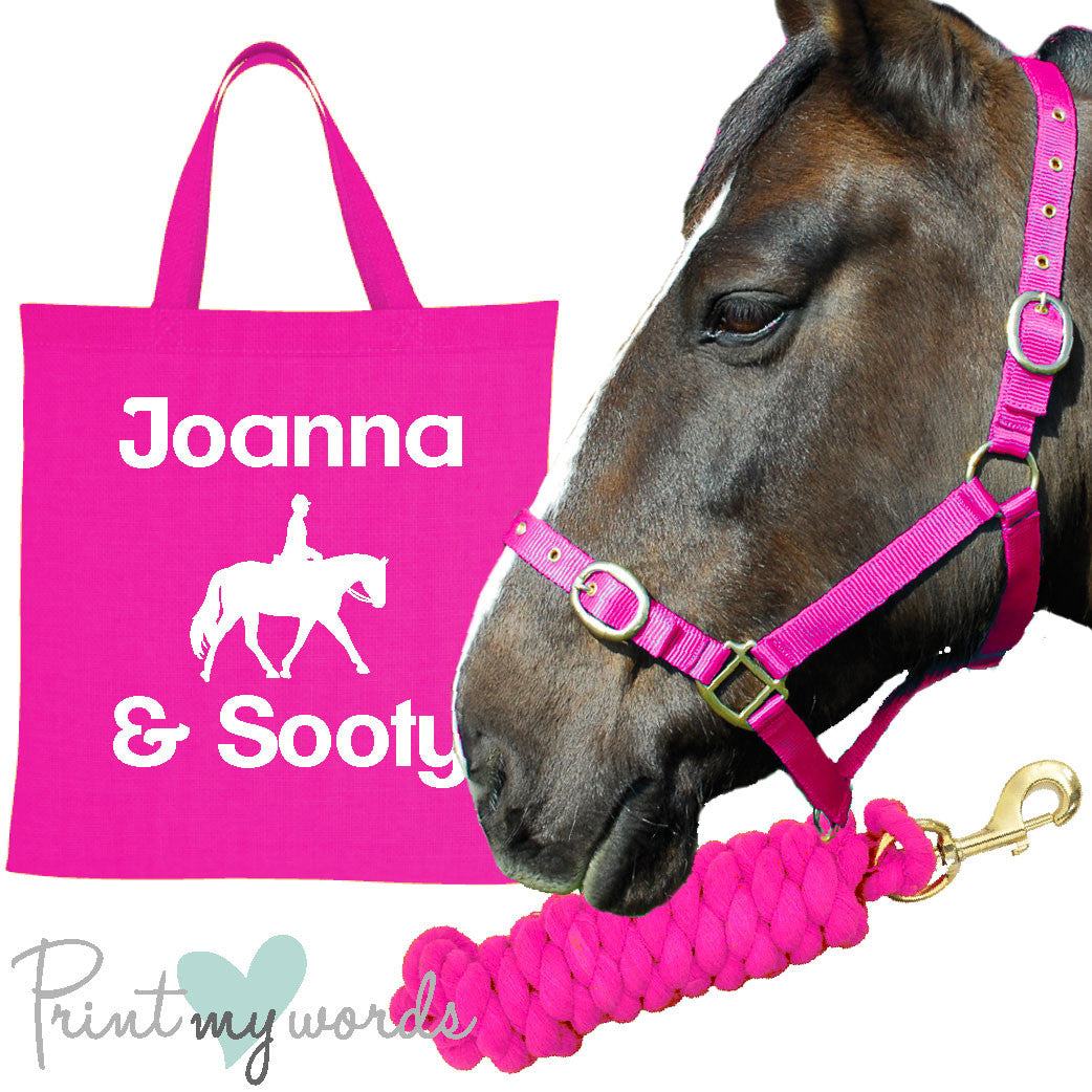 'Alexa' Personalised Matching Equestrian Set - Dressage design