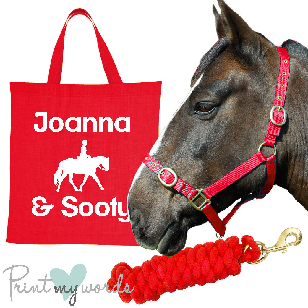 'Alexa' Personalised Matching Equestrian Set - Dressage design